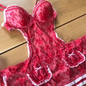 Victoria Secret Sexy Maid Lingerie 🌹🥂